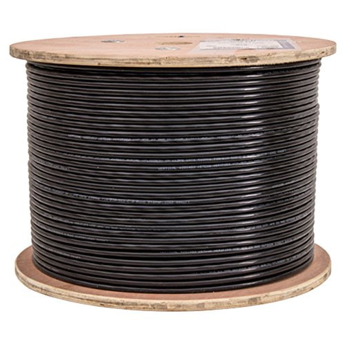 1000ft Wooden Spool Black Direct Burial Vertical Cable CAT5E Shielded Dual Jacket Bulk Ethernet Cable 1000ft Wooden Spool Black Direct Burial Vertical Cable CAT5E Shielded Dual Jacket Bulk Ethernet Cable